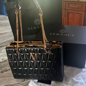 Versace Virtus Large shoulder bag